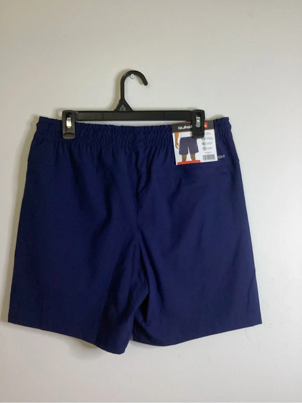 Quiksilver Deep Navy Drawstring Athletic Shorts
